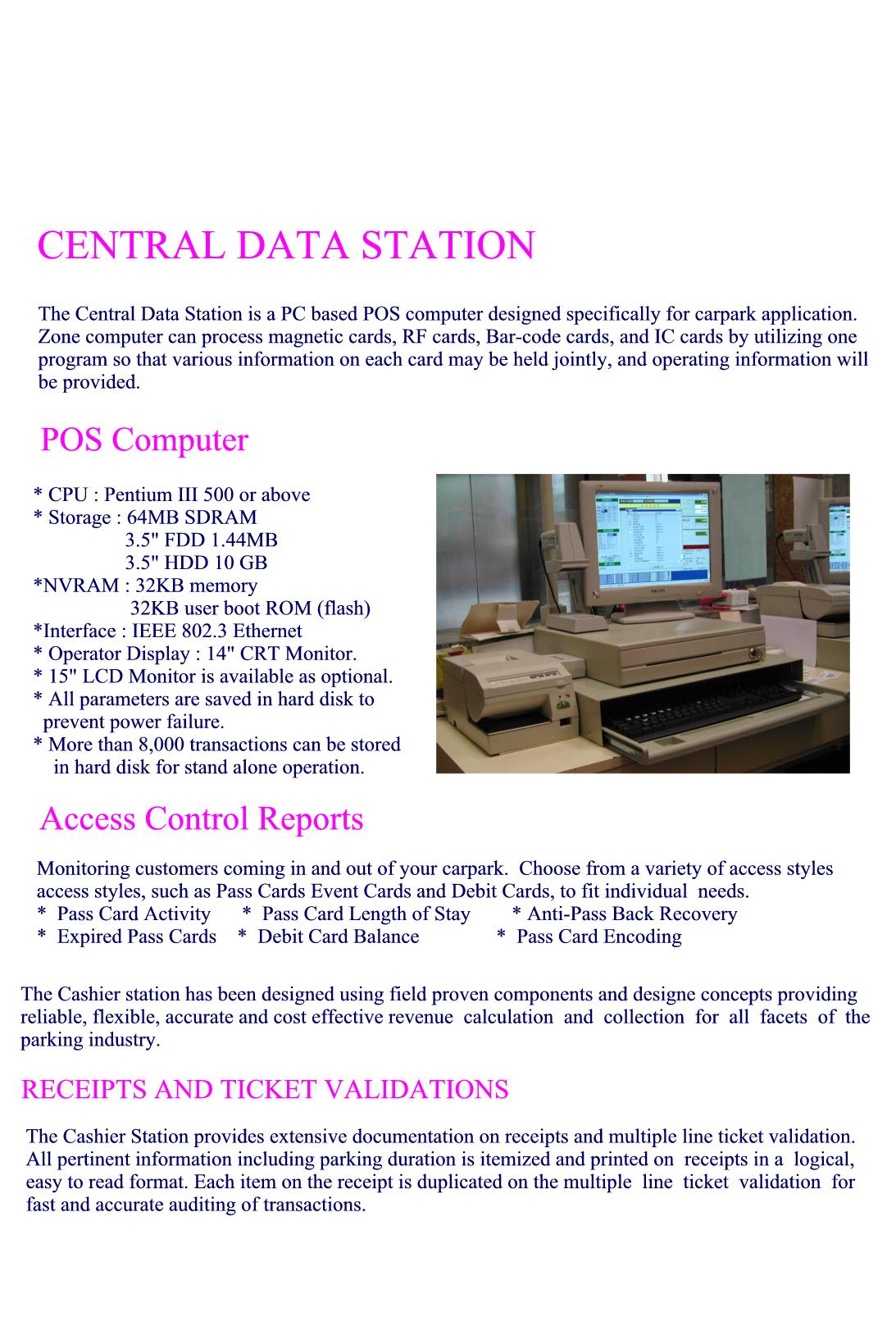 Central Data Station